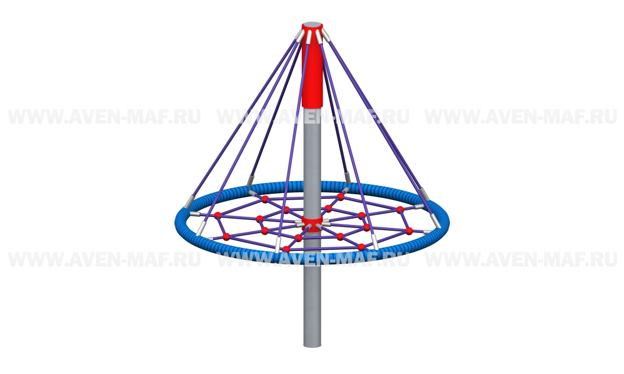 Канатная карусель К-34/2 "Елка"