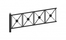 Ограждение металлическое О-327