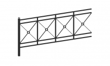 Ограждение металлическое О-351