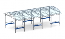 Терраса с крышей ПТ-01